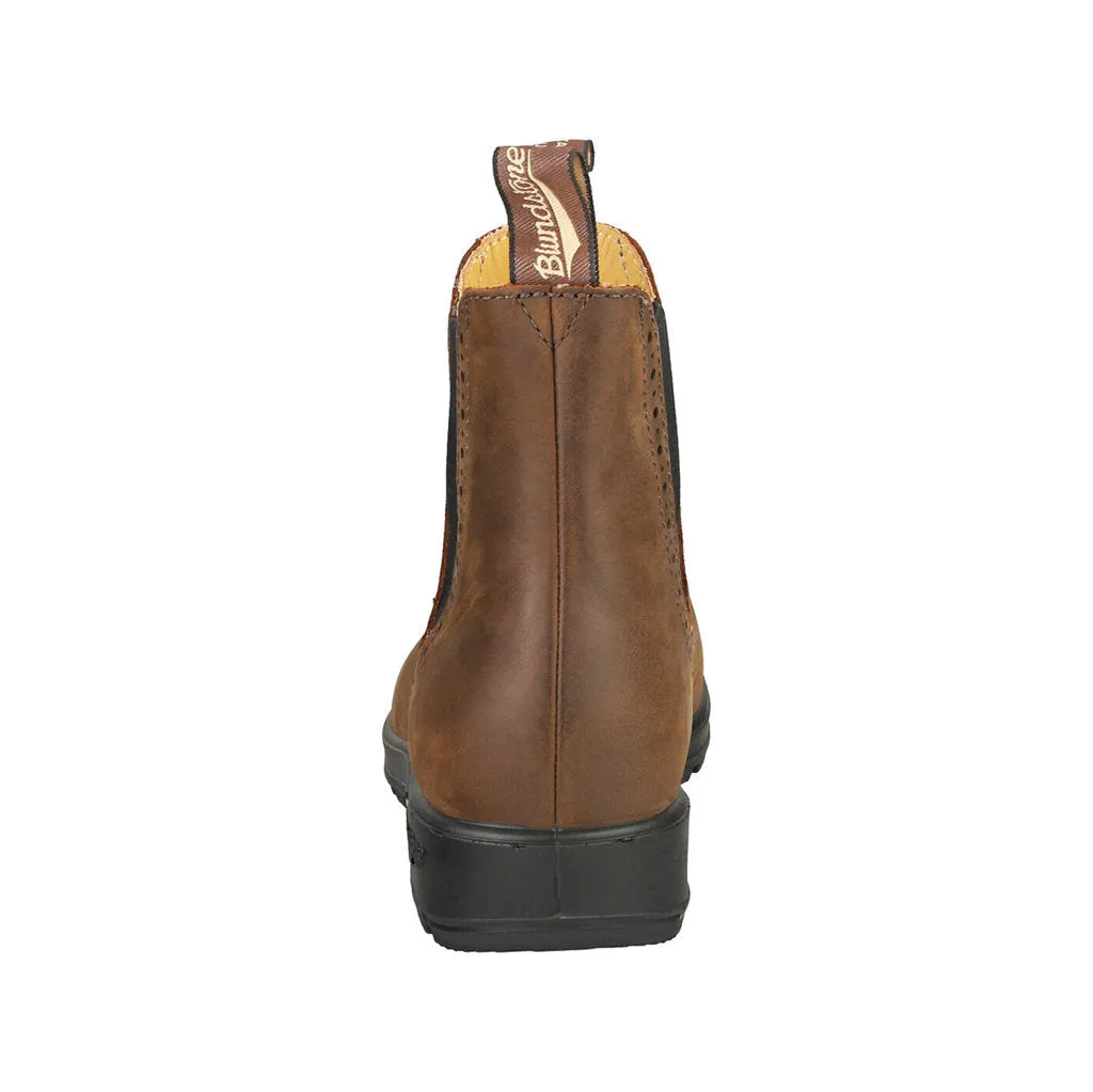 2151 Water-Resistant Leather Unisex Chelsea Boots