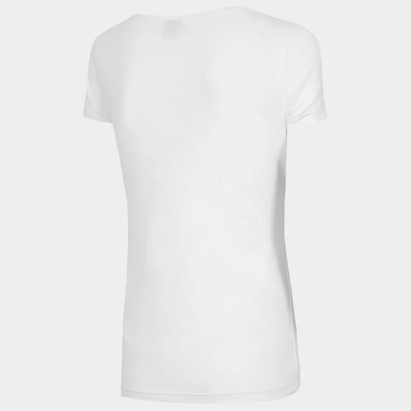 4F Womens Casual T-shirt - White