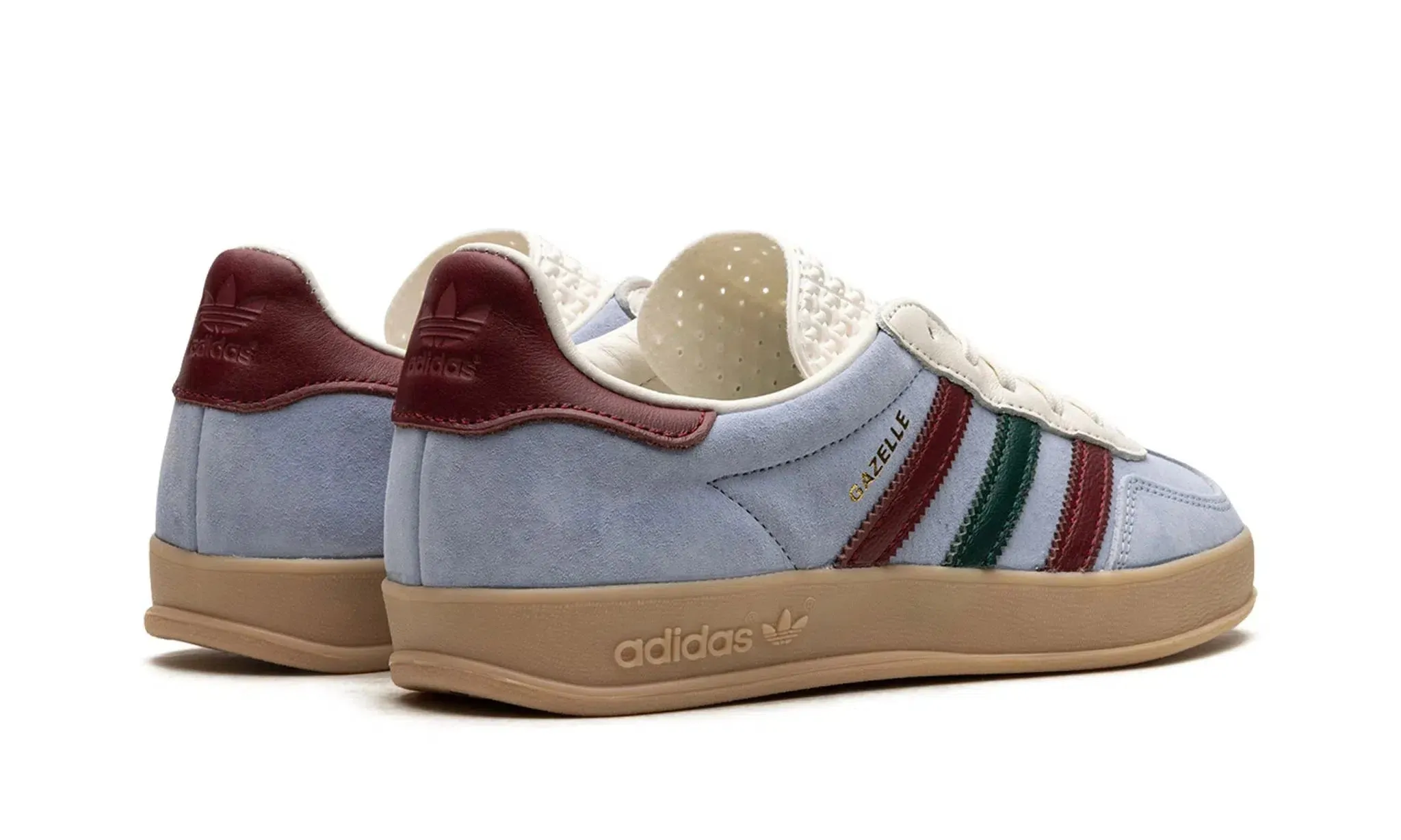 Adidas Gazelle Indoor Blue Dawn Collegiate Burgundy