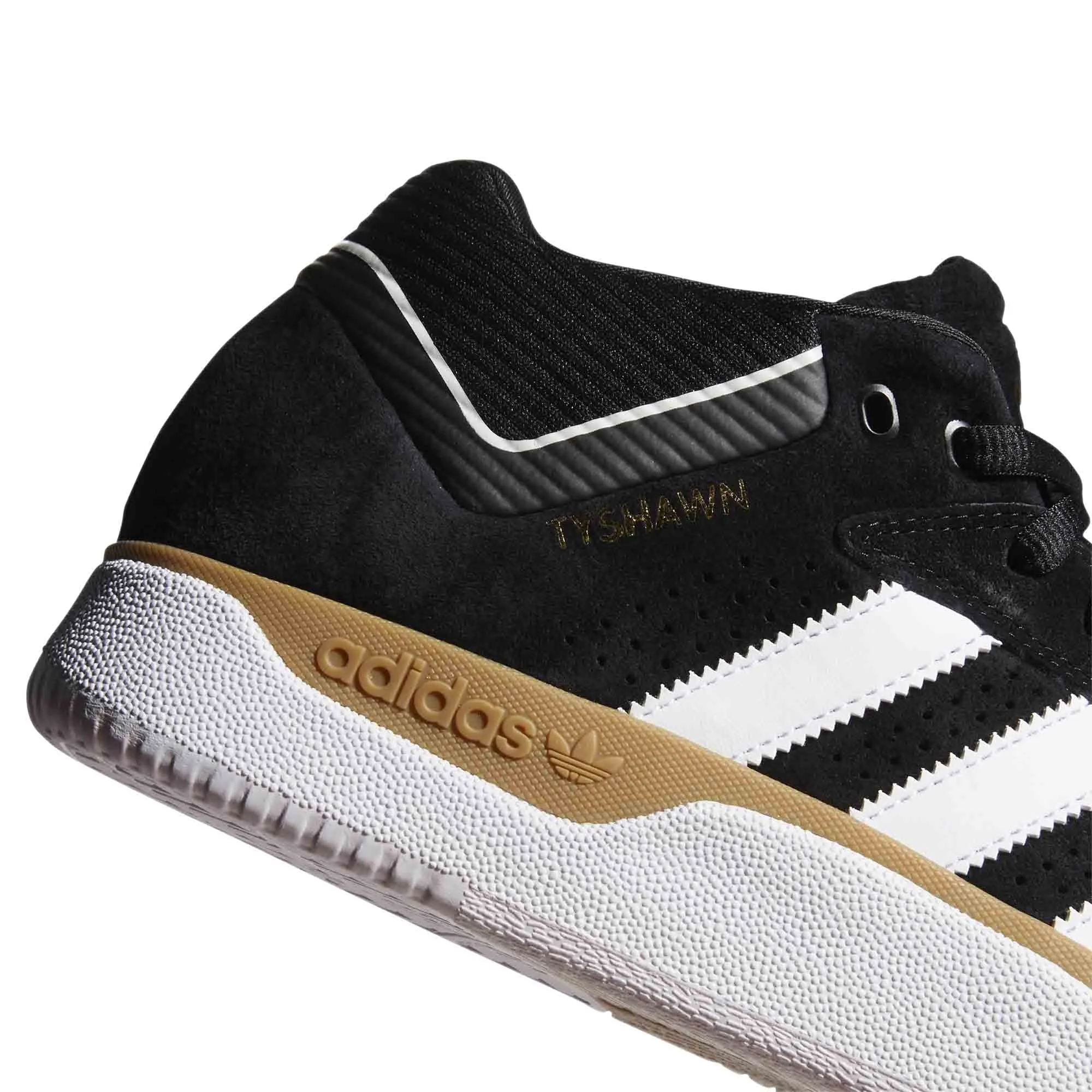 Adidas - Tyshawn Mens Shoes Core Black/Cloud White/Gum