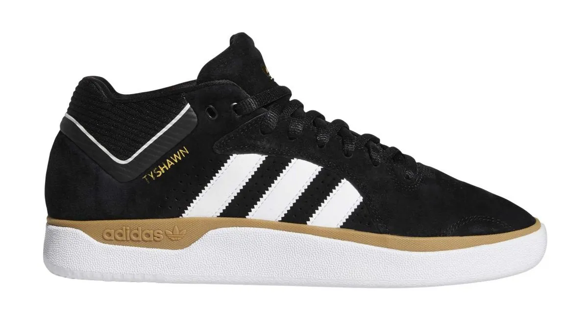 Adidas - Tyshawn Mens Shoes Core Black/Cloud White/Gum