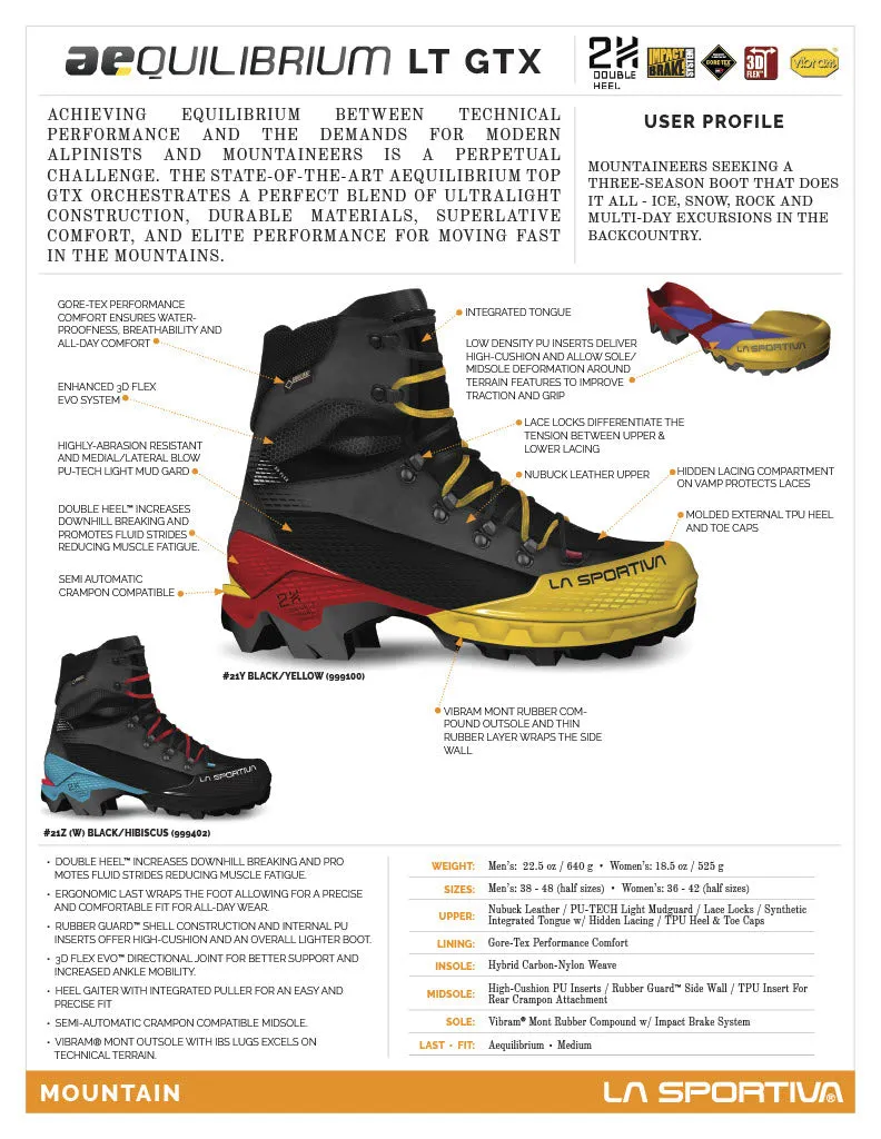 Aequilibrium LT GTX Women's