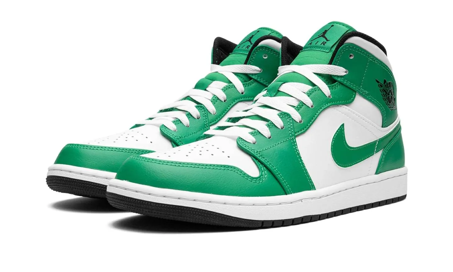 Air Jordan 1 Mid "Lucky Green"