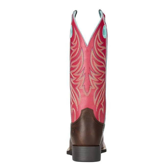 Ariat Round Up Ryder Women's Western Boots Yukon Chocolate