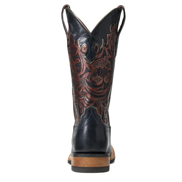 Ariat Womens Fiona Midnight/Floral Emboss Boot