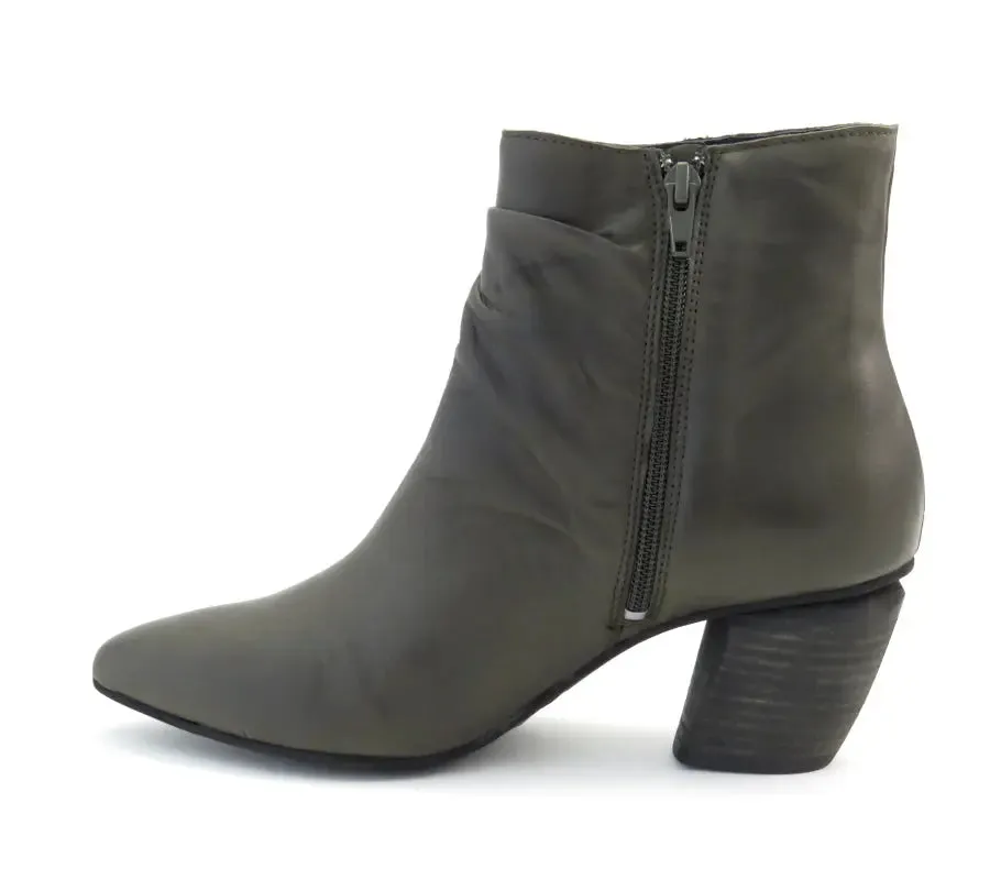 Attica Leather Boot - Dark Brown Khaki