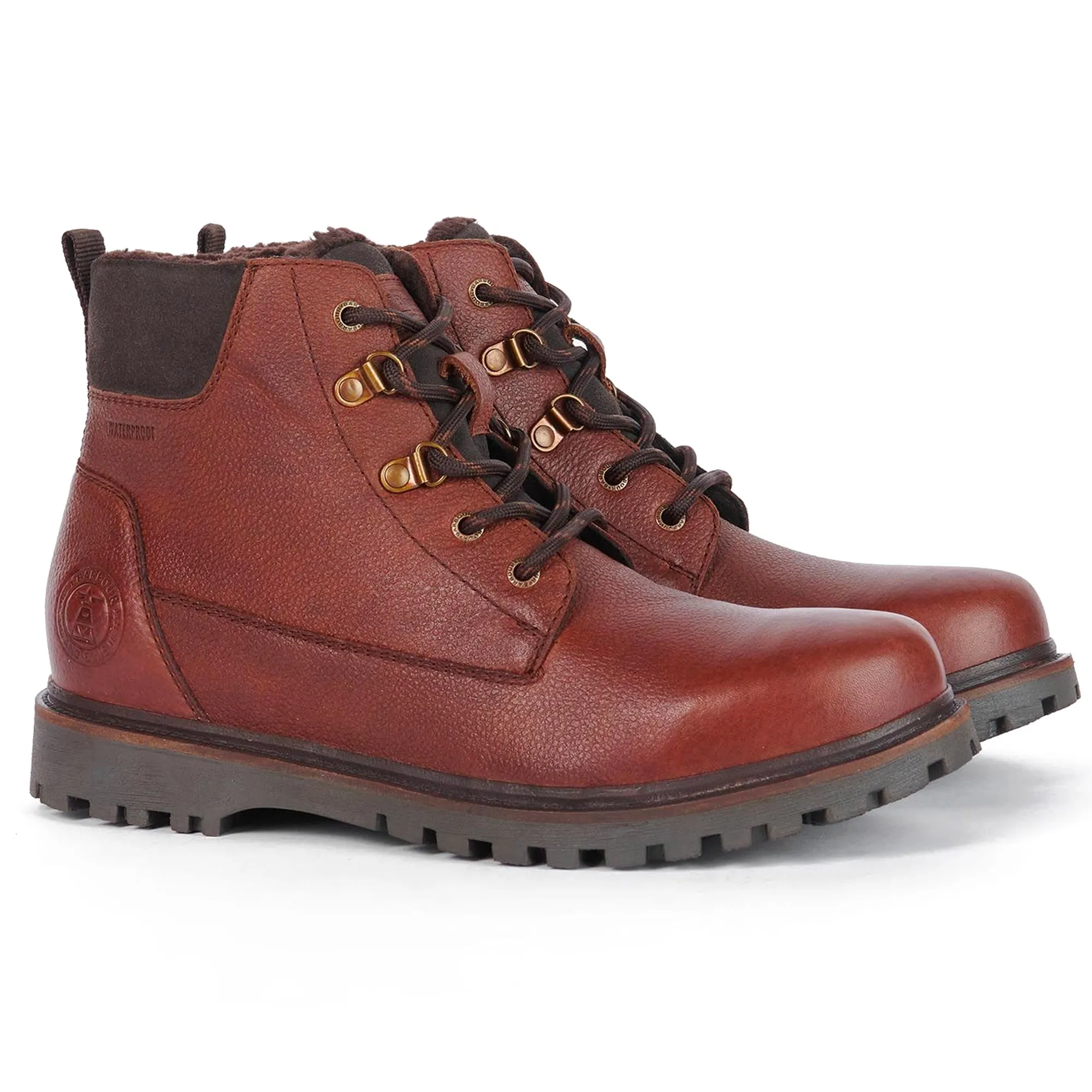 Barbour Storr Walking Boot - Conker Leather