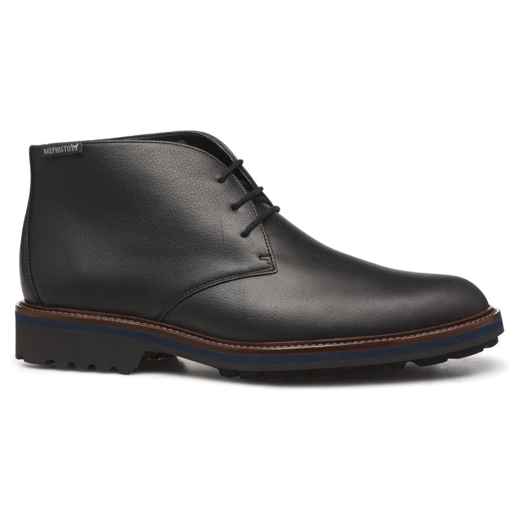 Berto Full Grain Leather Men's Ankle Boots