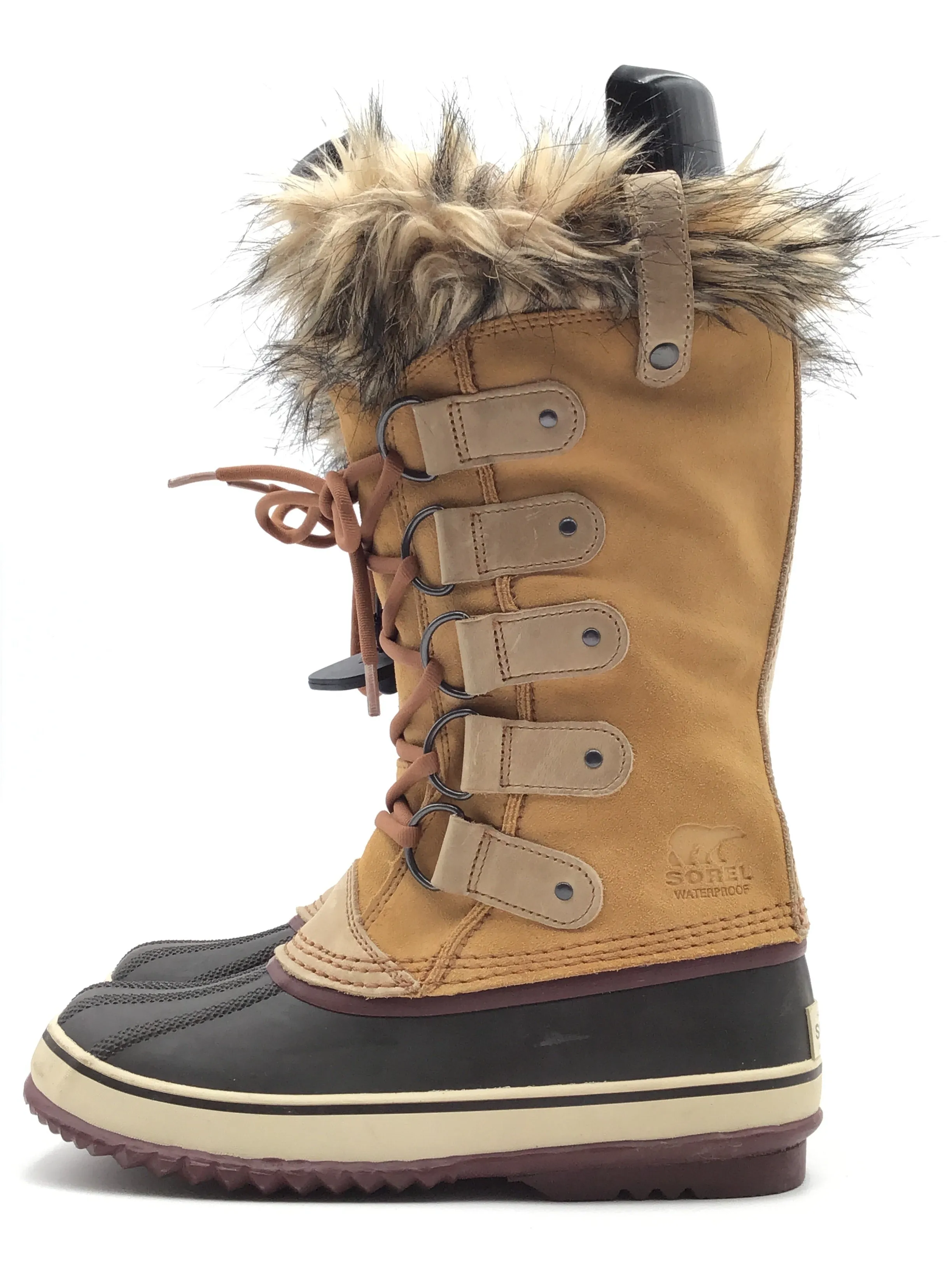 Boots Snow By Sorel In Tan, Size: 8