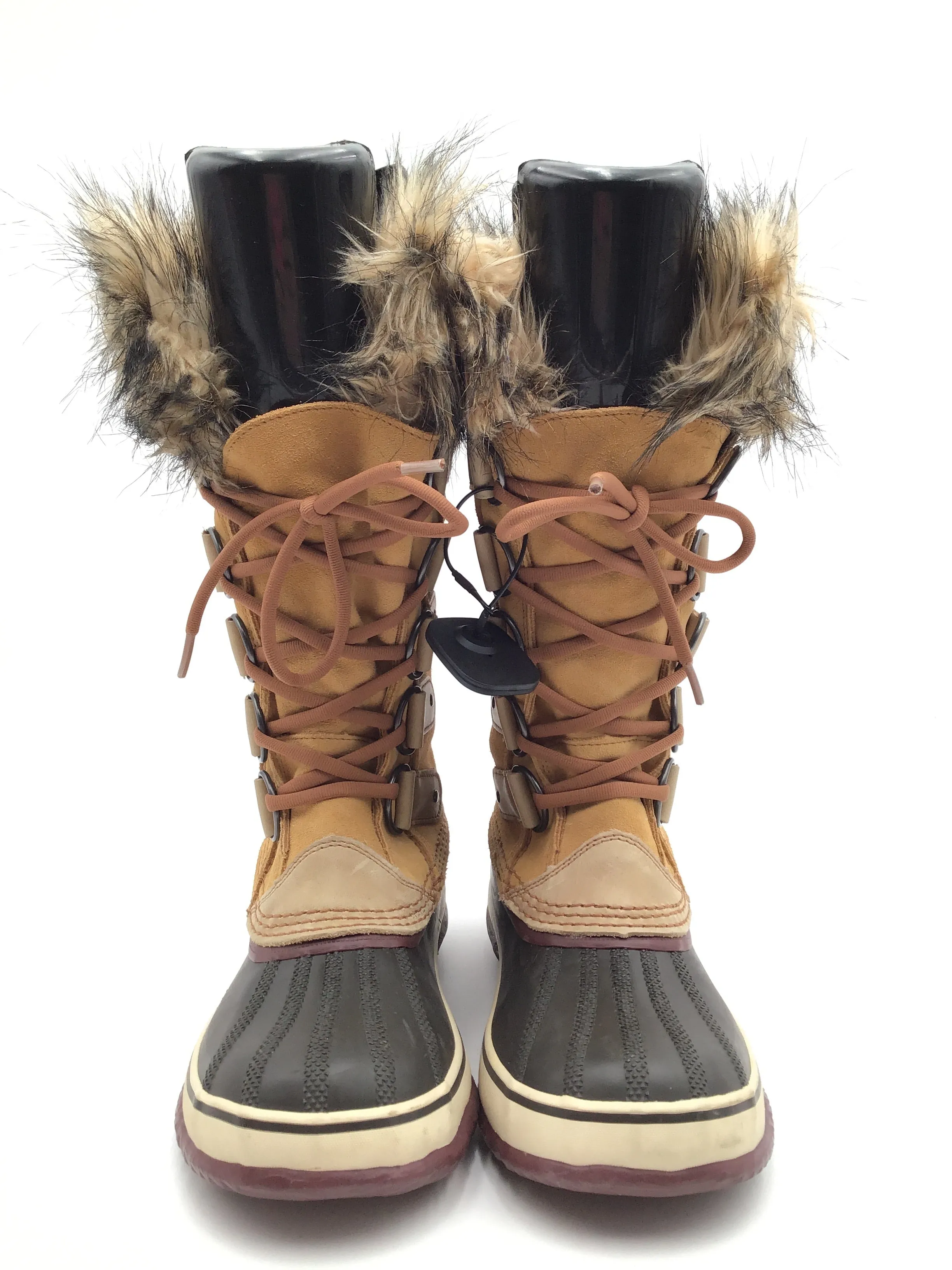 Boots Snow By Sorel In Tan, Size: 8