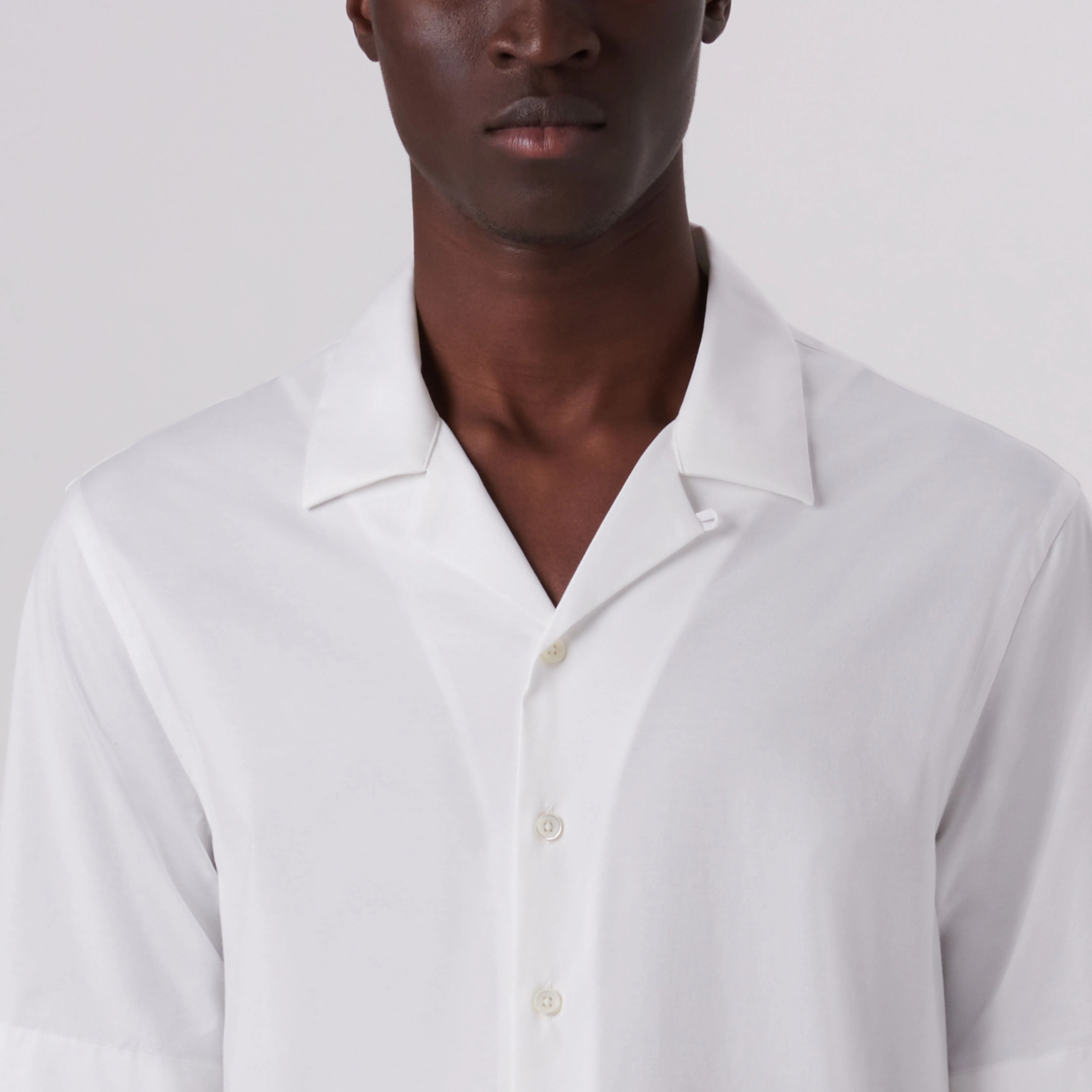 Cole Solid OoohCotton Camp Shirt