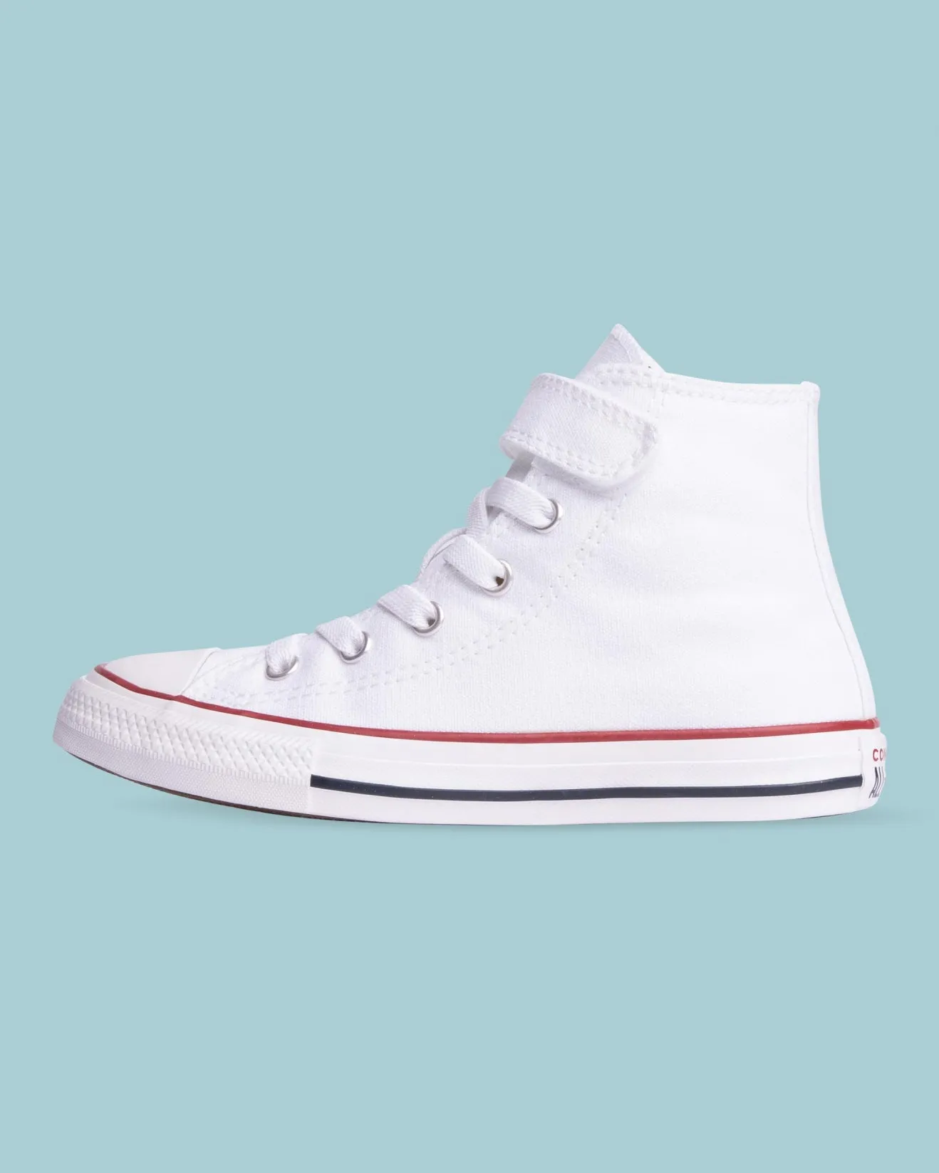 Converse Kids Chuck Taylor All Star Easy On 1V Junior High Top White