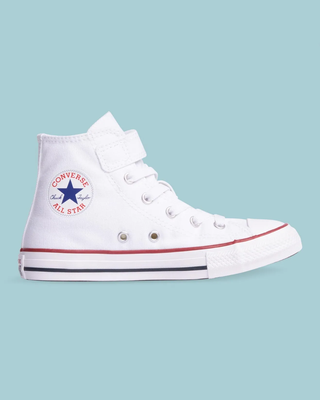 Converse Kids Chuck Taylor All Star Easy On 1V Junior High Top White