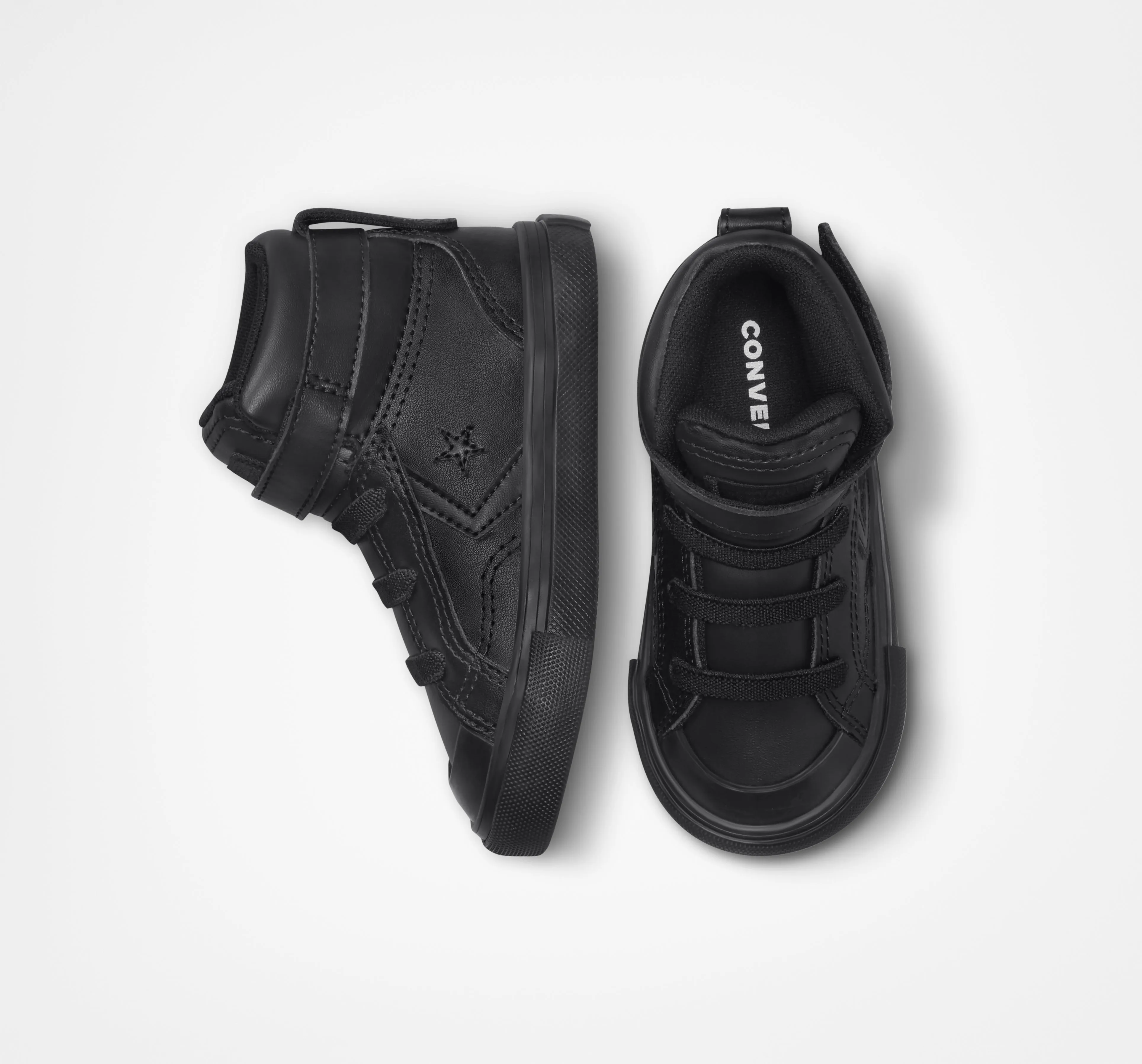 Converse Kids Pro Blaze Toddler High Top Black Monochrome