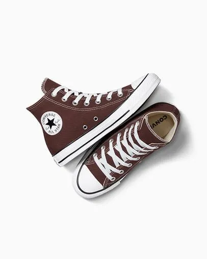 CONVERSE MEN'S CHUCK TAYLOR ALL STAR ETERNAL EARTH BROWN HIGH TOP SHOES