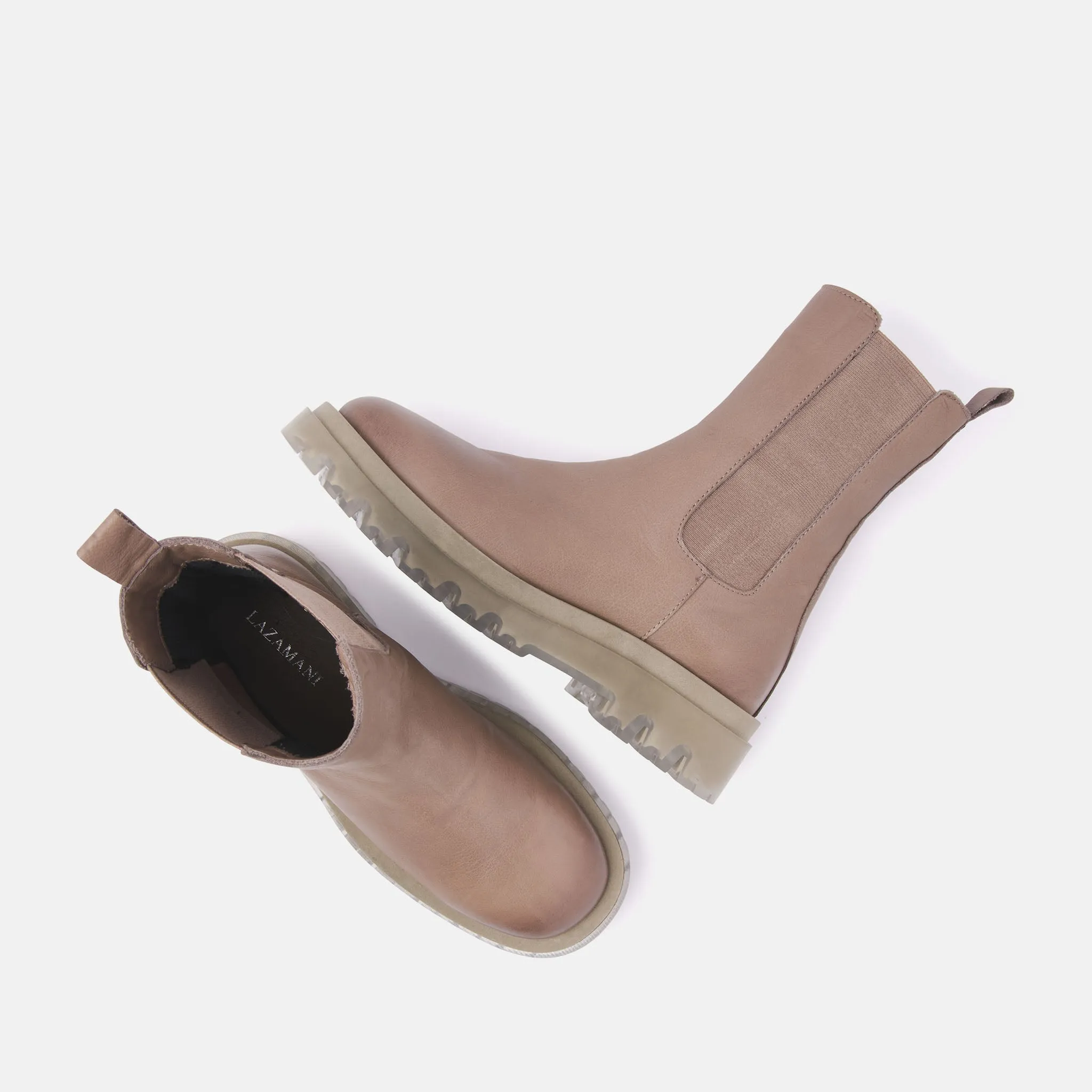 Dames Chelsea Boots 67.071 Taupe