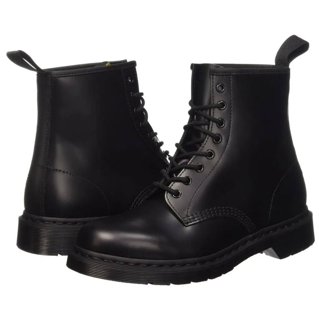 Dr. Martens 1460 8 Eyelet Mono Smooth Black Unisex Boots - UK 9