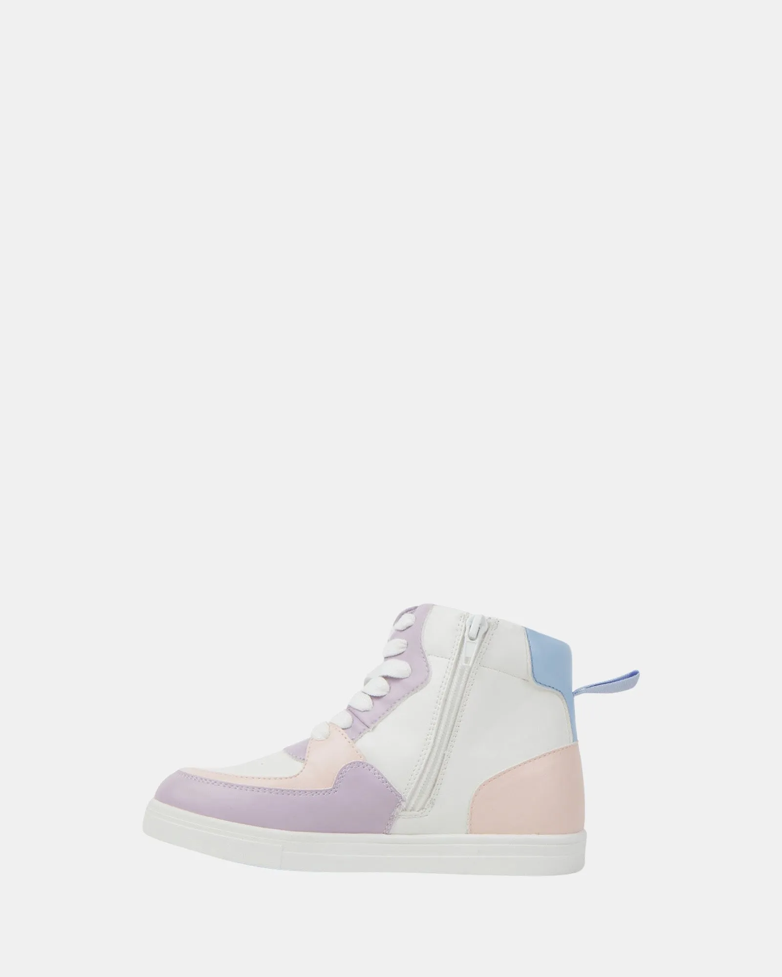 Elina Hi Top White/Pastel Multi