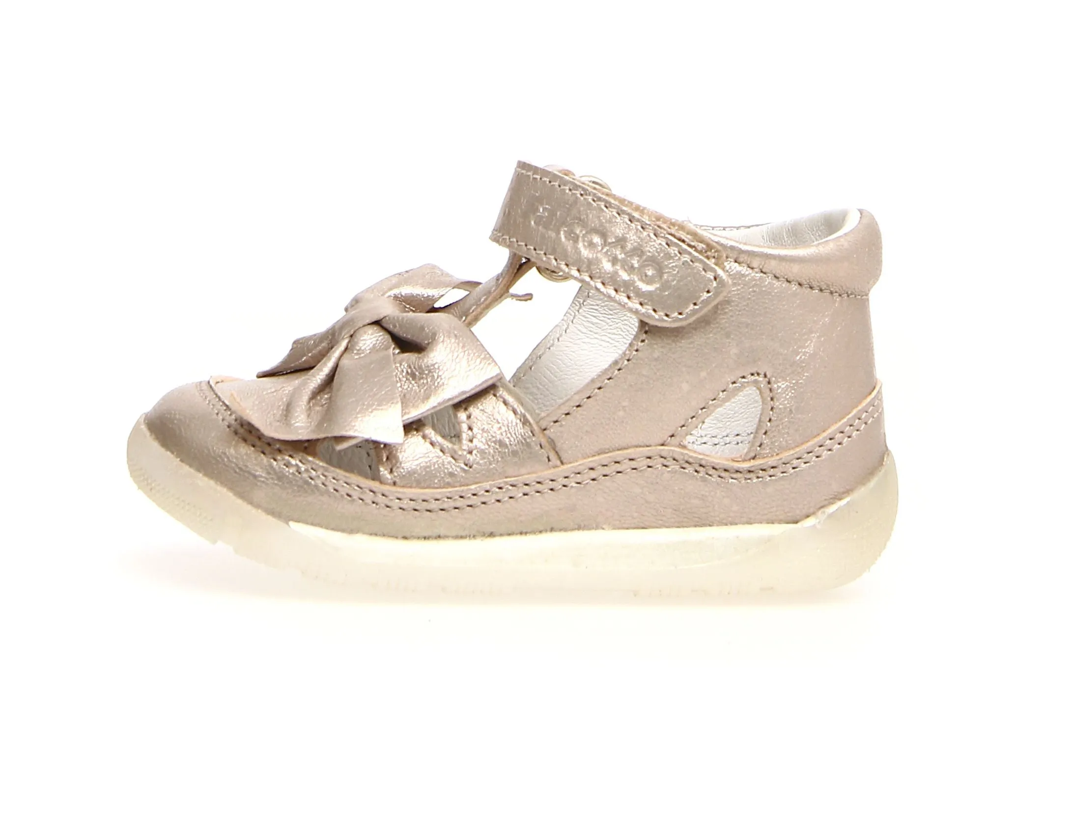 Falcotto Gily Girl's Casual Shoes - Pebbled Cipria