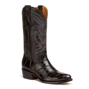 Gavel Men's Patricio Eel Skin Boots - Black