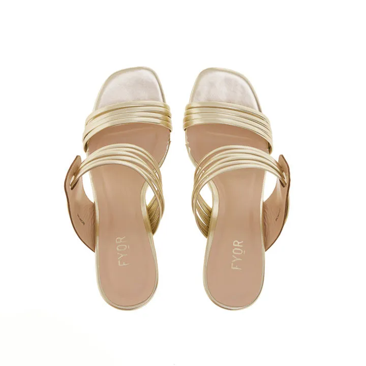 High Sole Strappy Slippers BCM 144