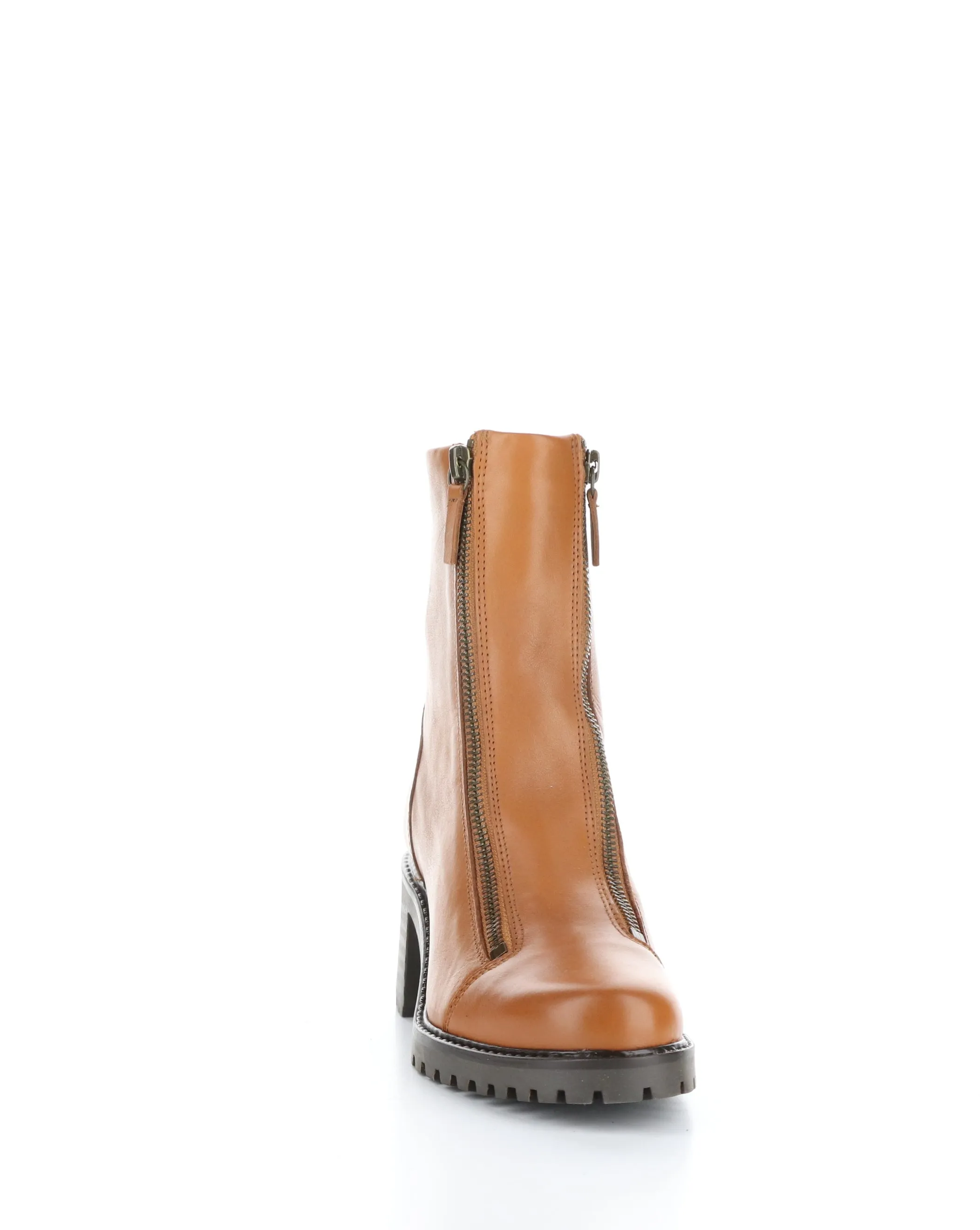 INGLE BRITISH TAN Round Toe Boots