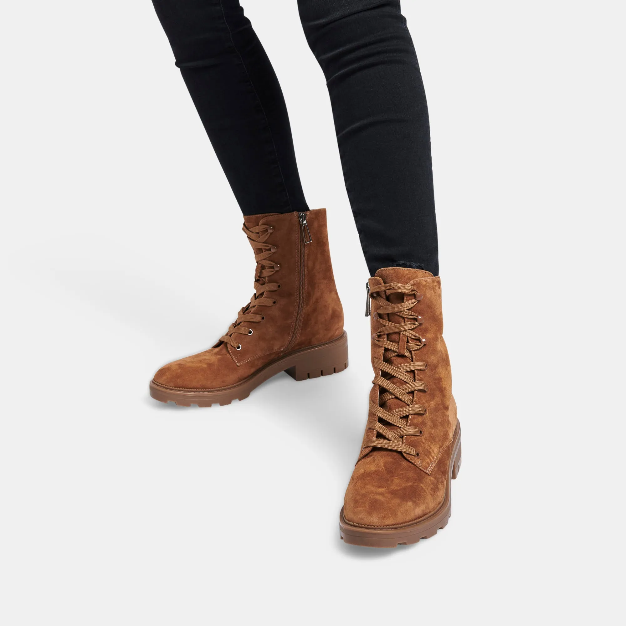 LOTTIE BOOTS SADDLE SUEDE