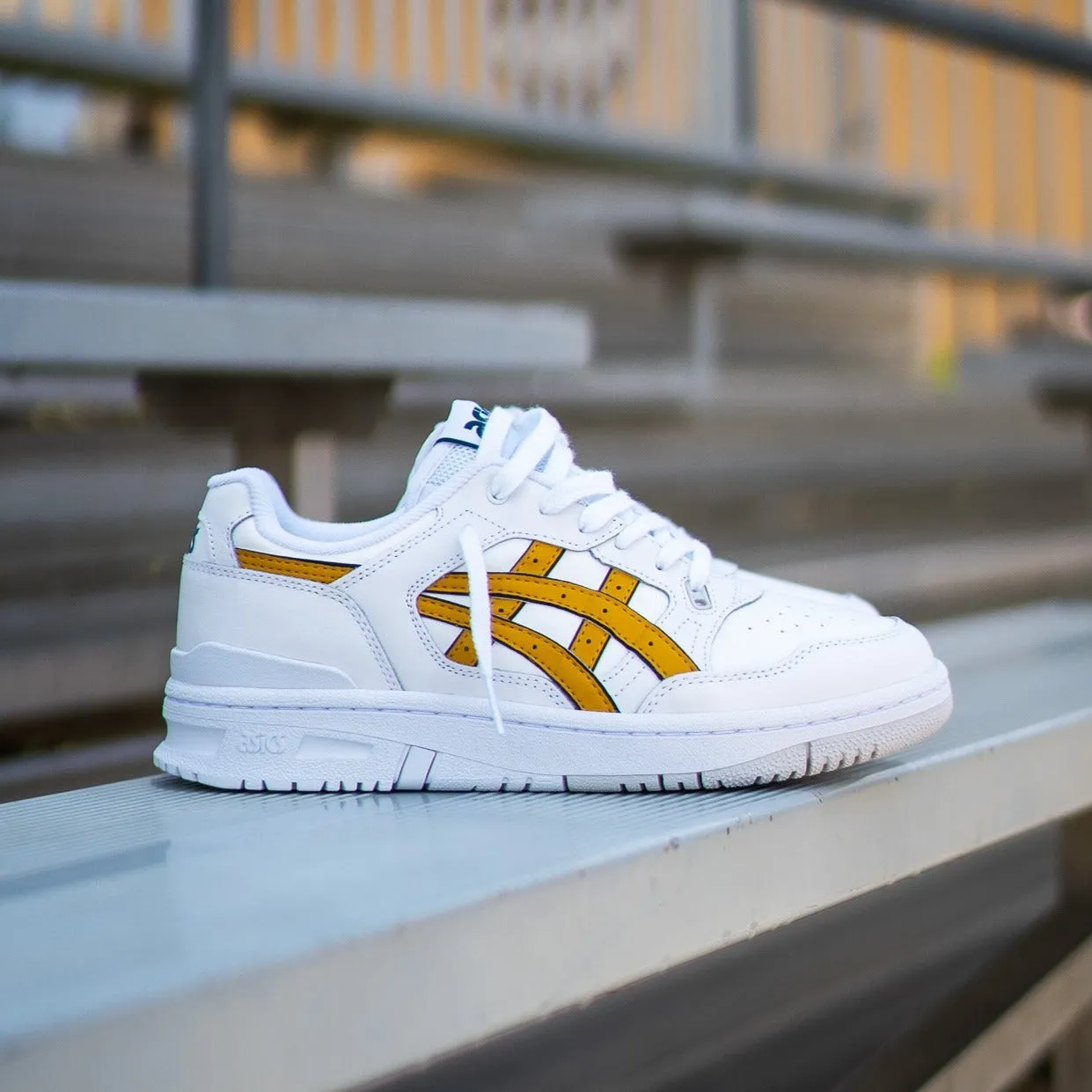 Mens Asics EX89 (White/Mustard Seed)