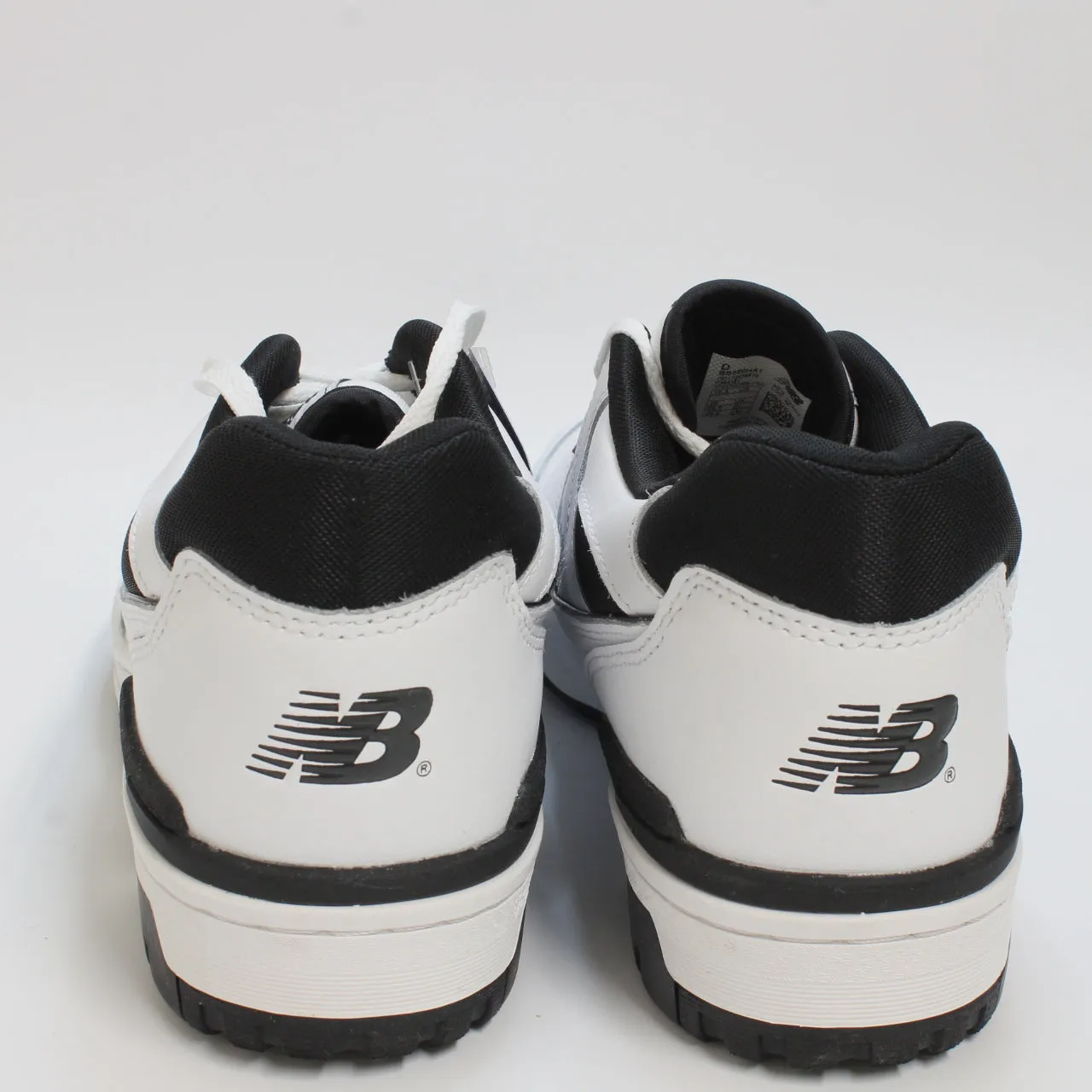 Mens New Balance BB550 White Black Trainers