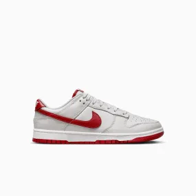 Men's Nike Dunk Low "Vast Grey Varsity Red"