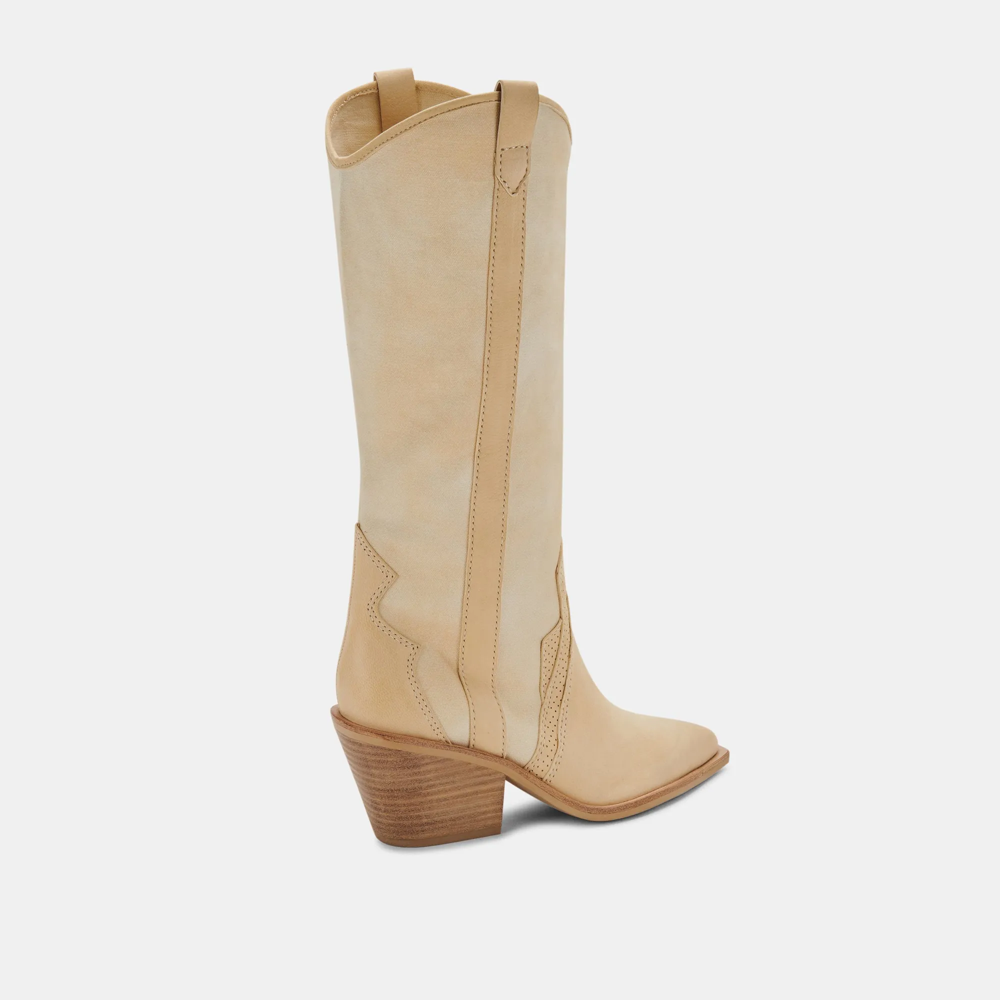 NAVENE BOOTS VANILLA NUBUCK