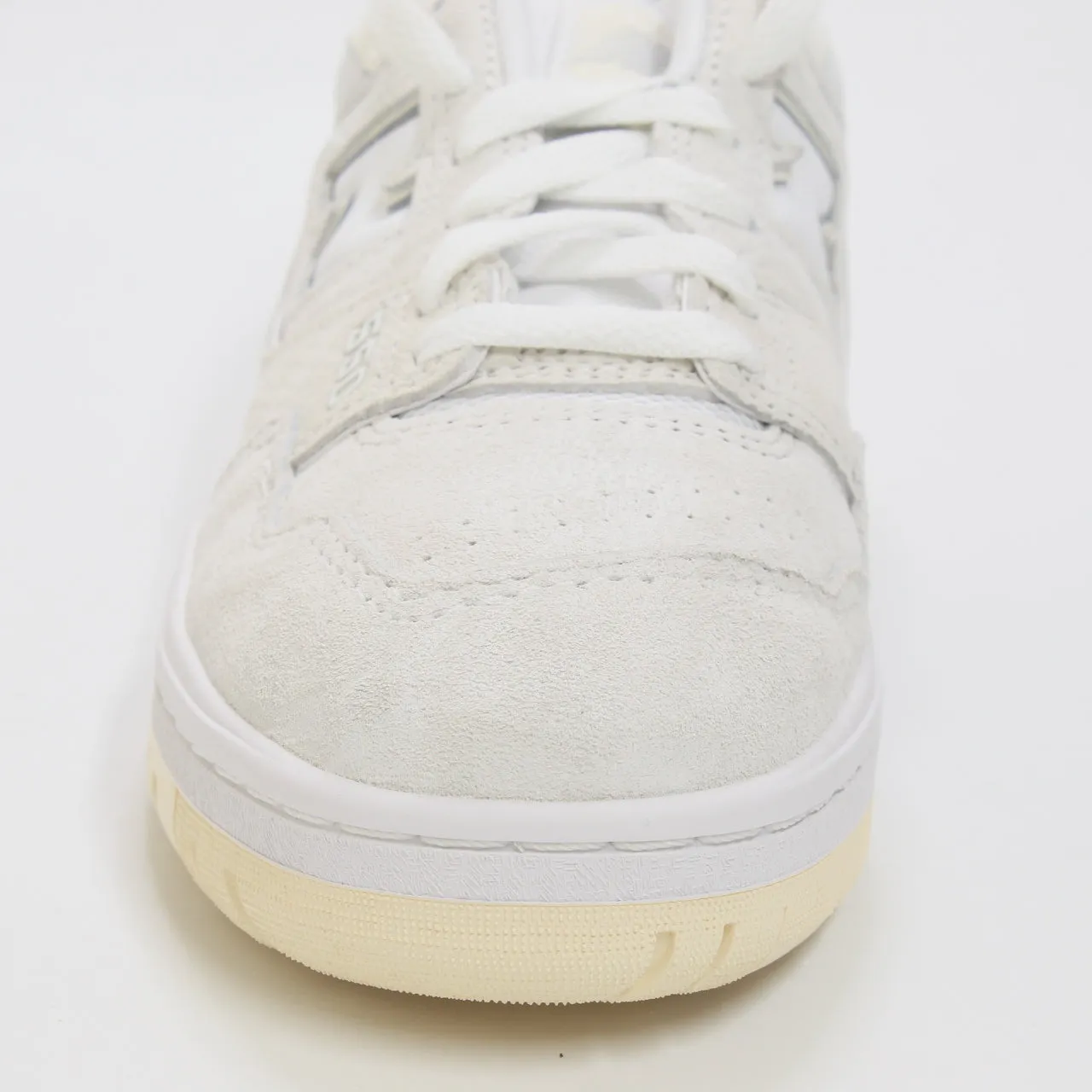 New Balance BB550 White Off White Cream Trainers