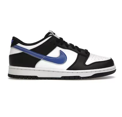 Nike Kid's Dunk Low Next Nature Shoes - Black / Hyper Royal / Summit