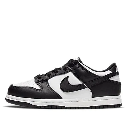 Nike Kid's Dunk Low Retro Shoes - White / Black