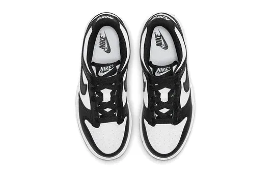 Nike Kid's Dunk Low Retro Shoes - White / Black