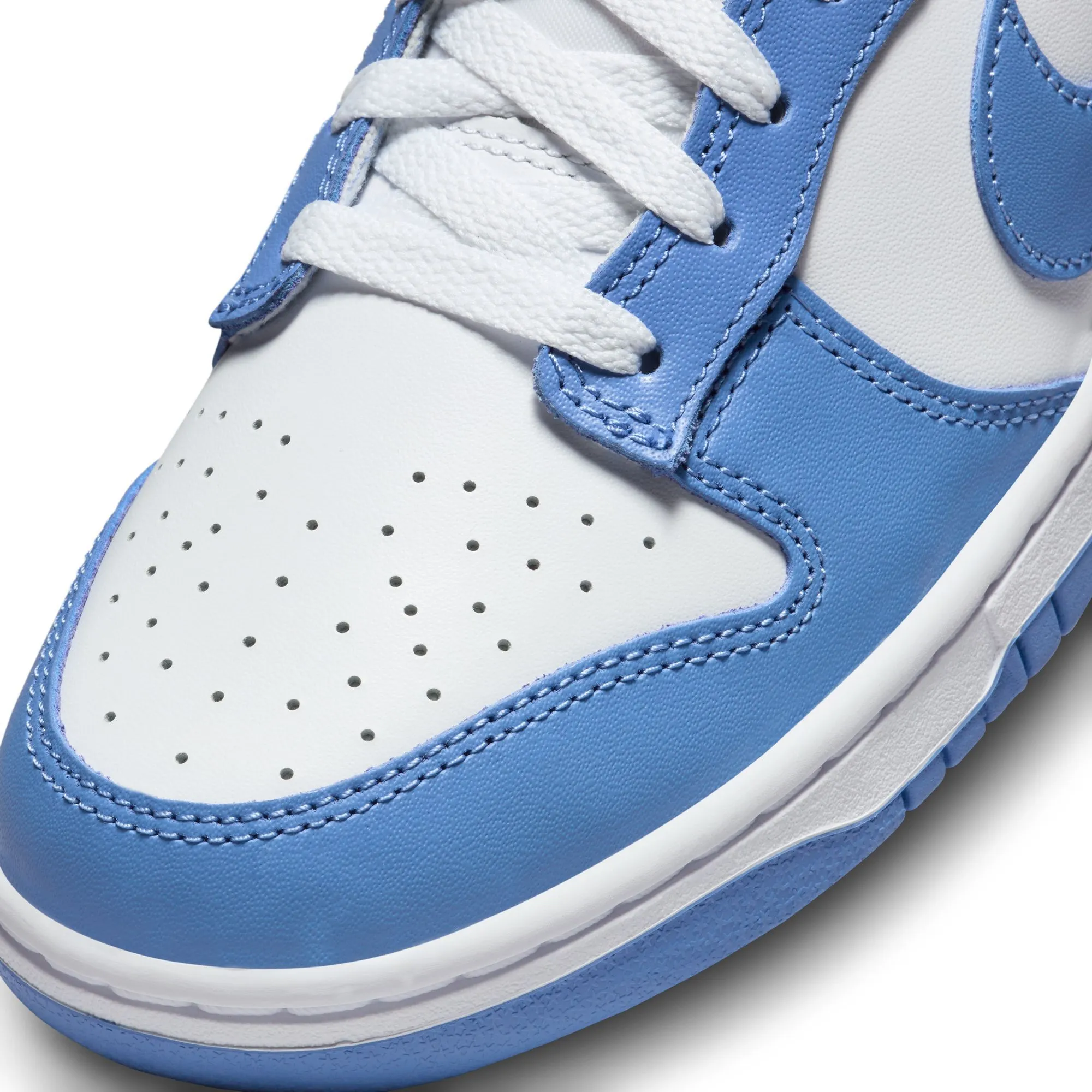 Nike Men's Dunk Low Retro Shoes - Polar Blue / White