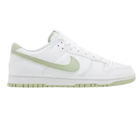 Nike Men's Dunk Low Retro Shoes - White / Honeydew