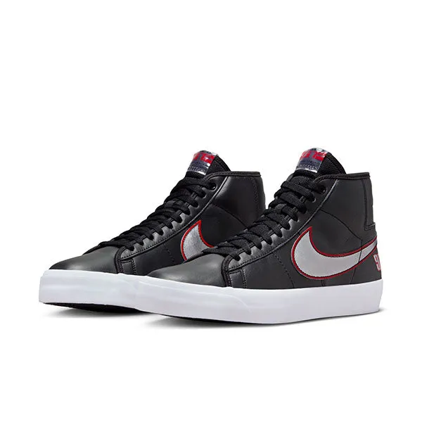 Nike SB Zoom Blazer Mid Pro GT Black/University Red/White/Metallic Silver