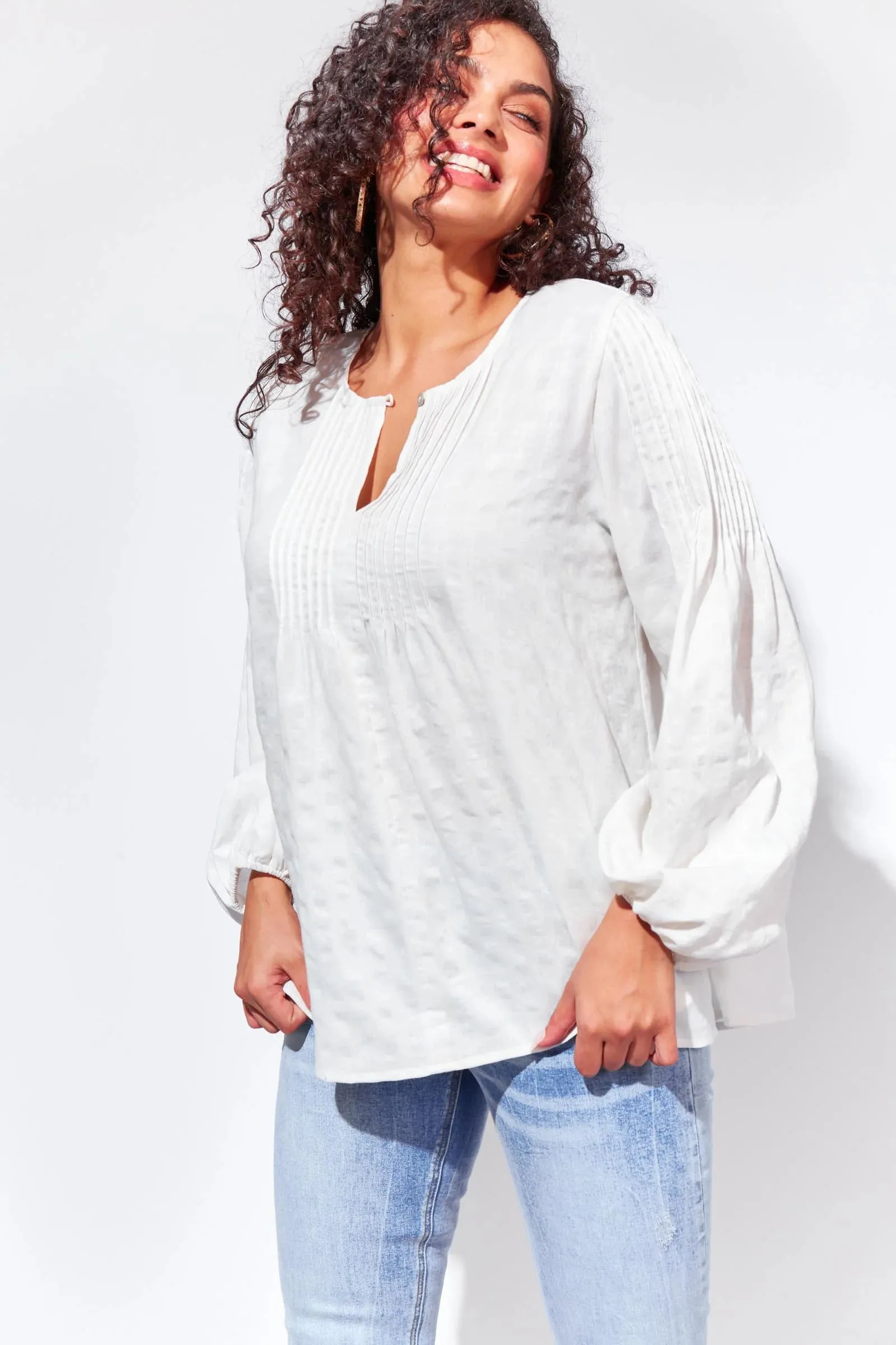 Oslo Blouse (Snow)