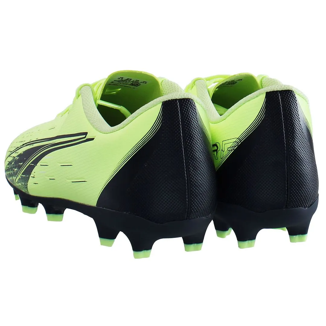 Puma Ultra Play FG/AG Green Kids Football Boots