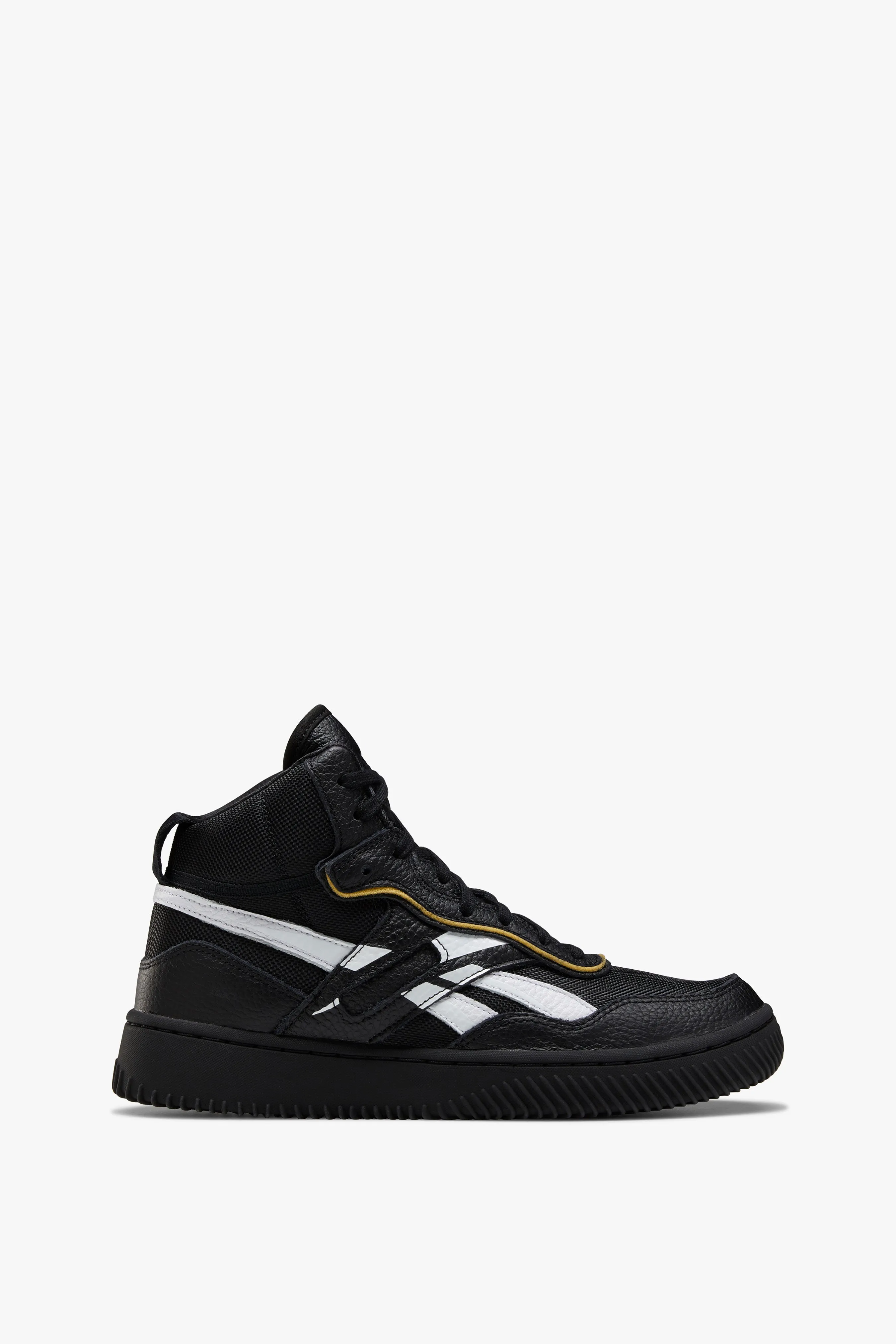 Reebok x VB Dual Court Mid Sneaker in Black White