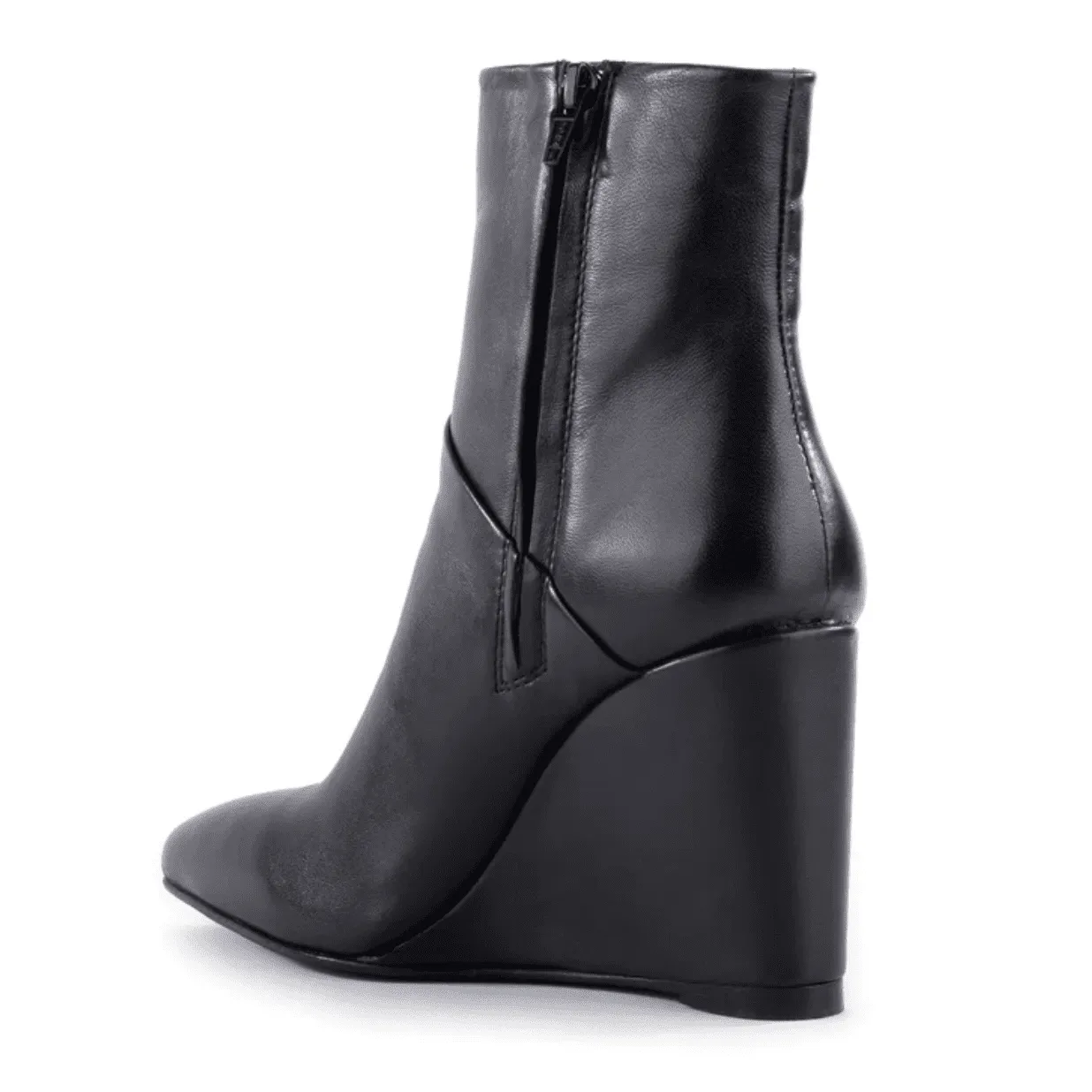 Seychelles Only Girl Wedge Pointed Booties in Black