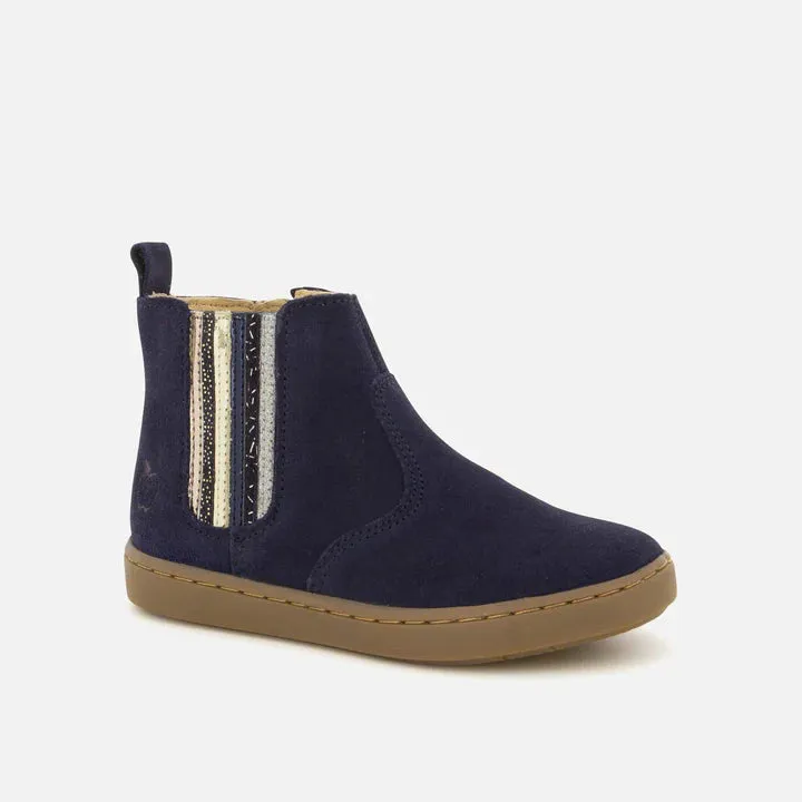 SHOO POM PLAY NEW  SHINE bleu bottines