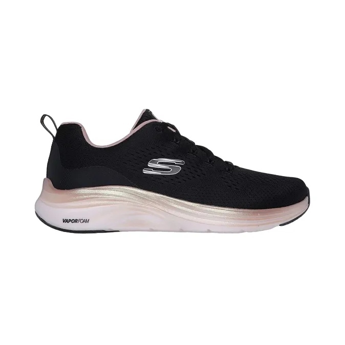 Skechers women's sports shoe Vapor Foam Midnight Glimmer 150025/BKRG black-pink gold