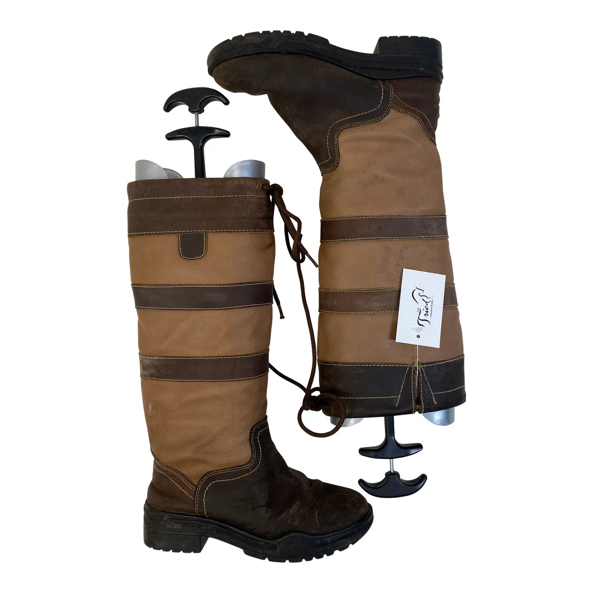 TuffRider 'Lexington' Waterproof Tall Boot in Brown - Women's 5.5/6