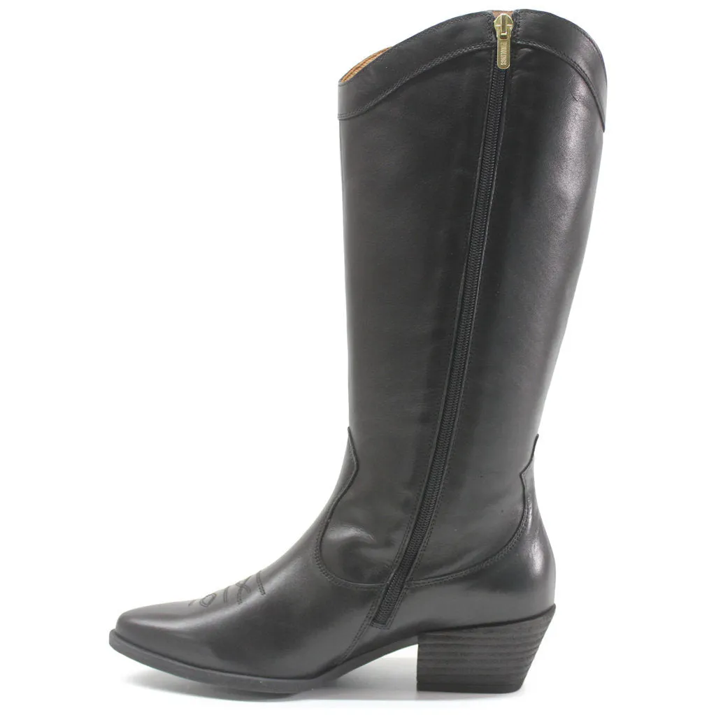 Vergel Leather Women's Calf Length Boots